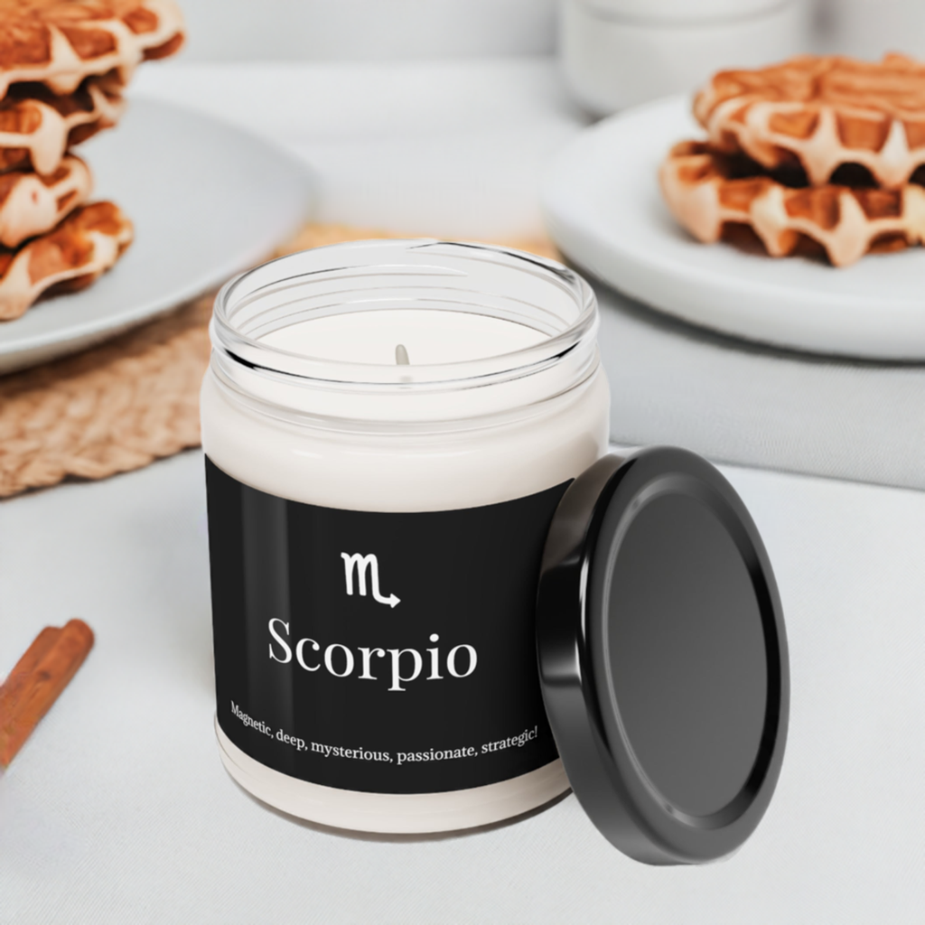 Scorpio Scented Soy Candle