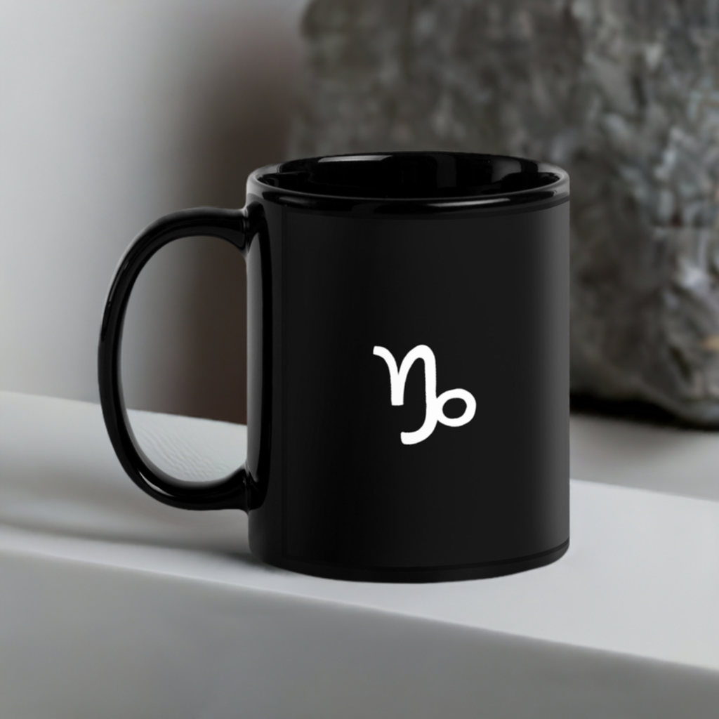 Capricorn Mug Black