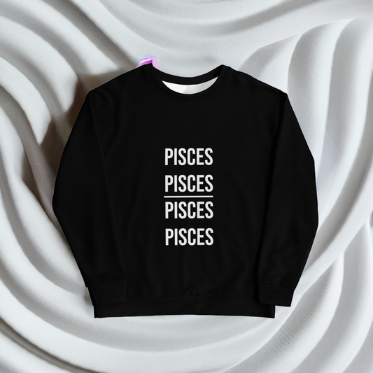 Pisces Sweatshirt Black