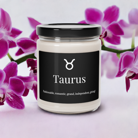 Taurus Scented Soy Candle