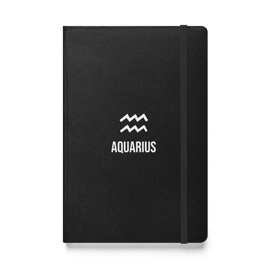 Aquarius Hardcover Notebook