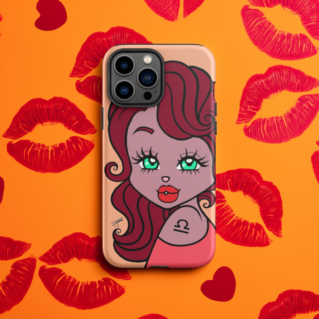 Miss Libra iPhone case