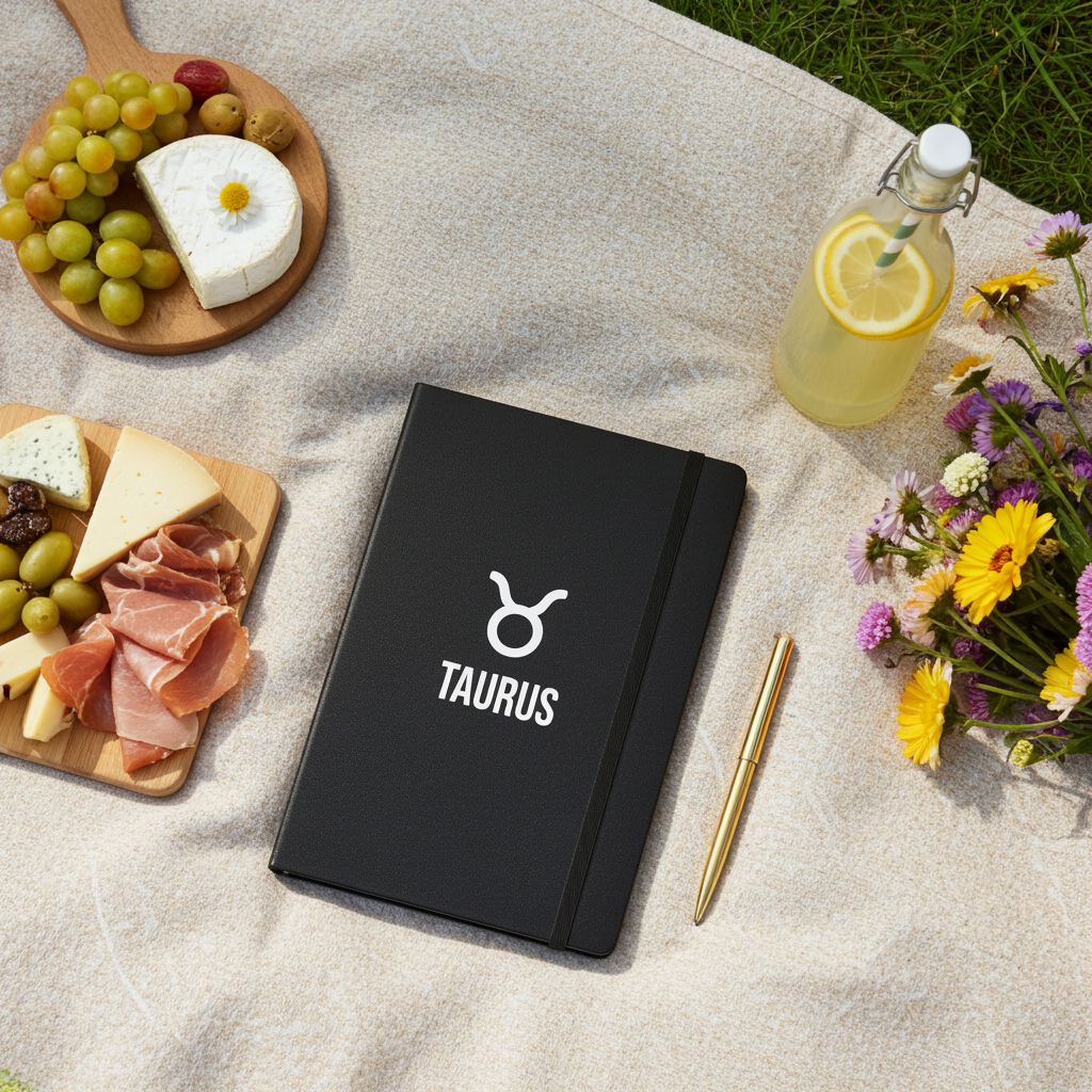 Taurus Hardcover Notebook
