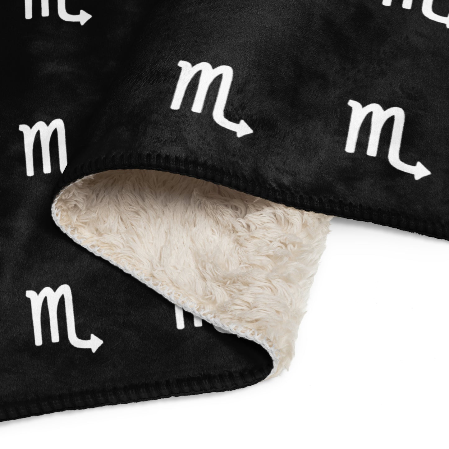Scorpio Sherpa Blanket Black