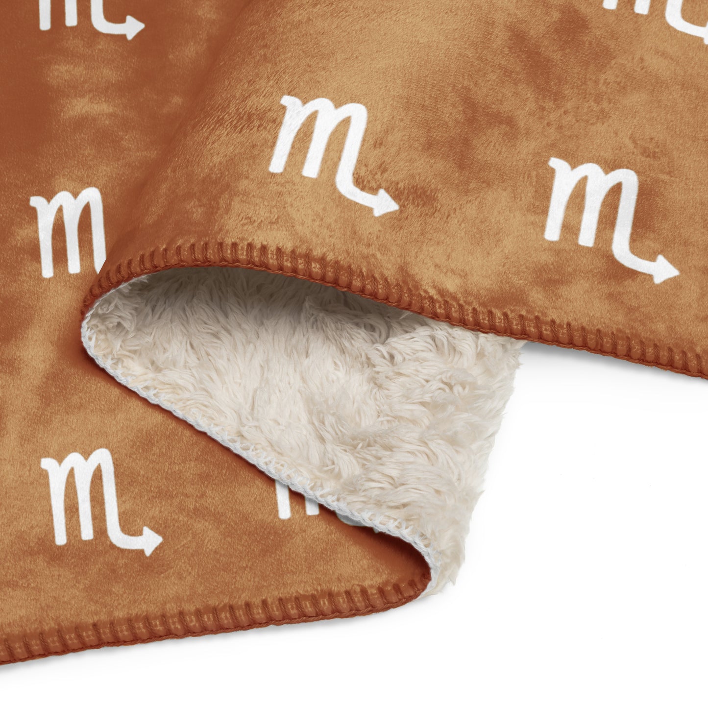 Scorpio Sherpa Blanket (Brown)