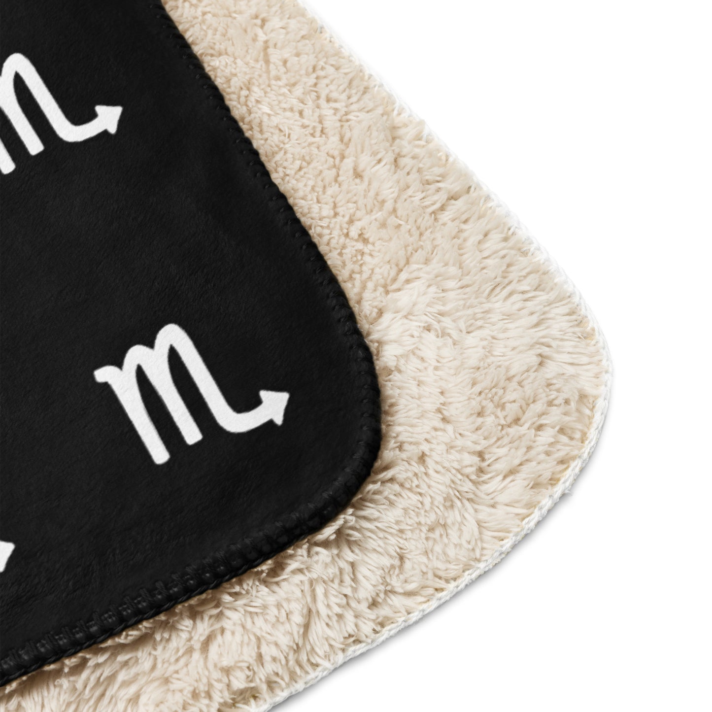 Scorpio Sherpa Blanket Black