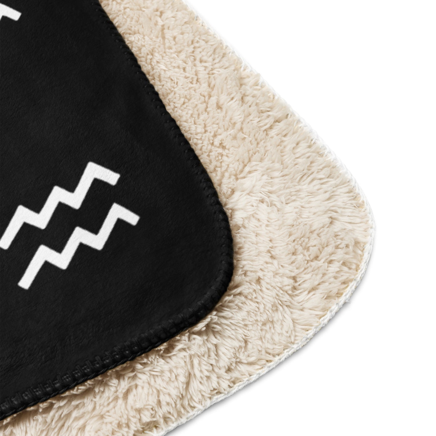 Aquarius Sherpa blanket Black