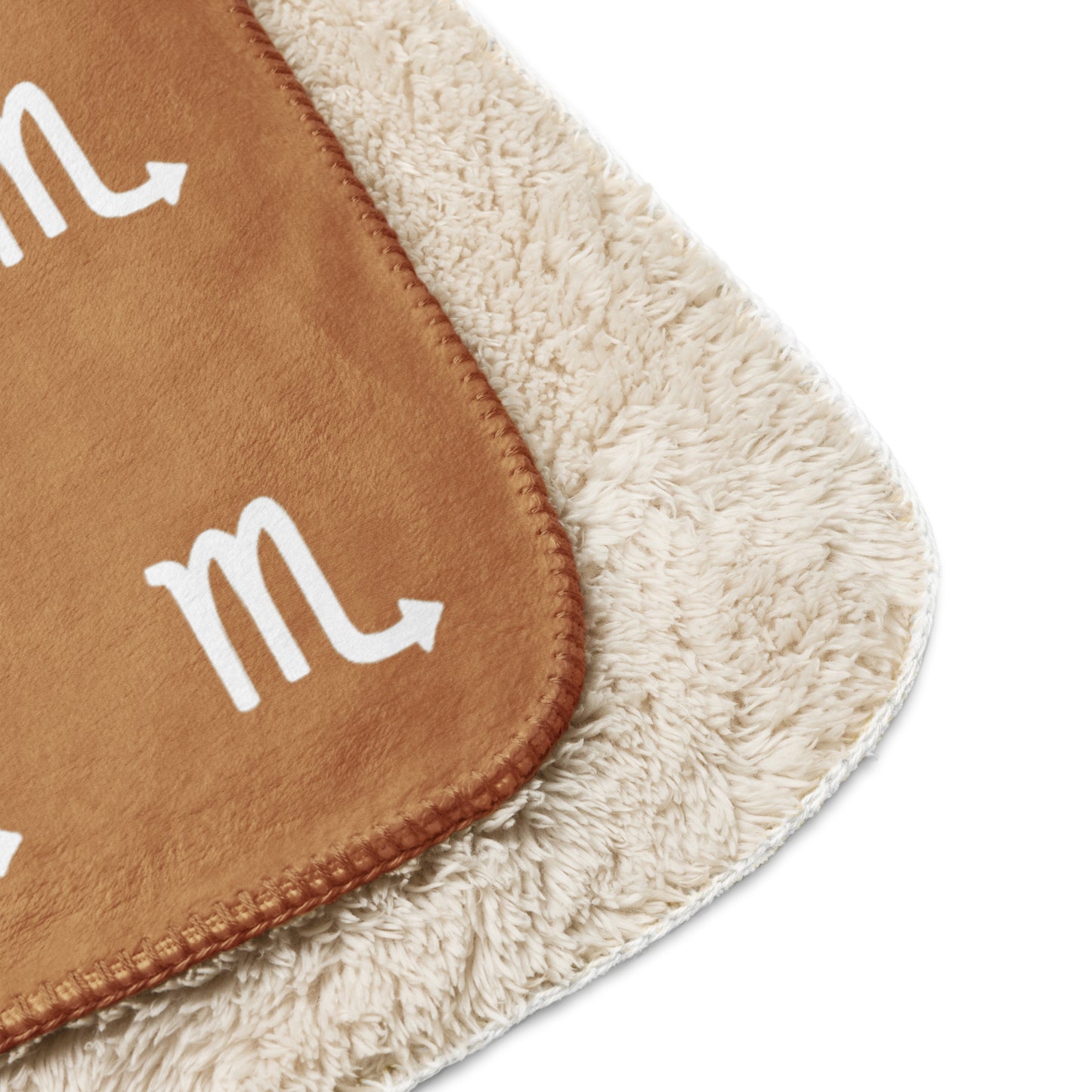 Scorpio Sherpa Blanket (Brown)