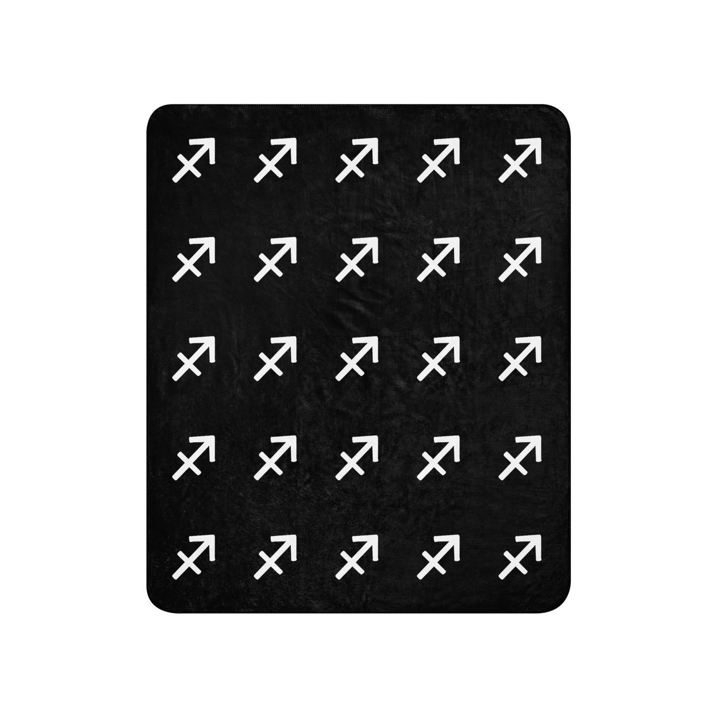 Sagittarius Sherpa blanket Black
