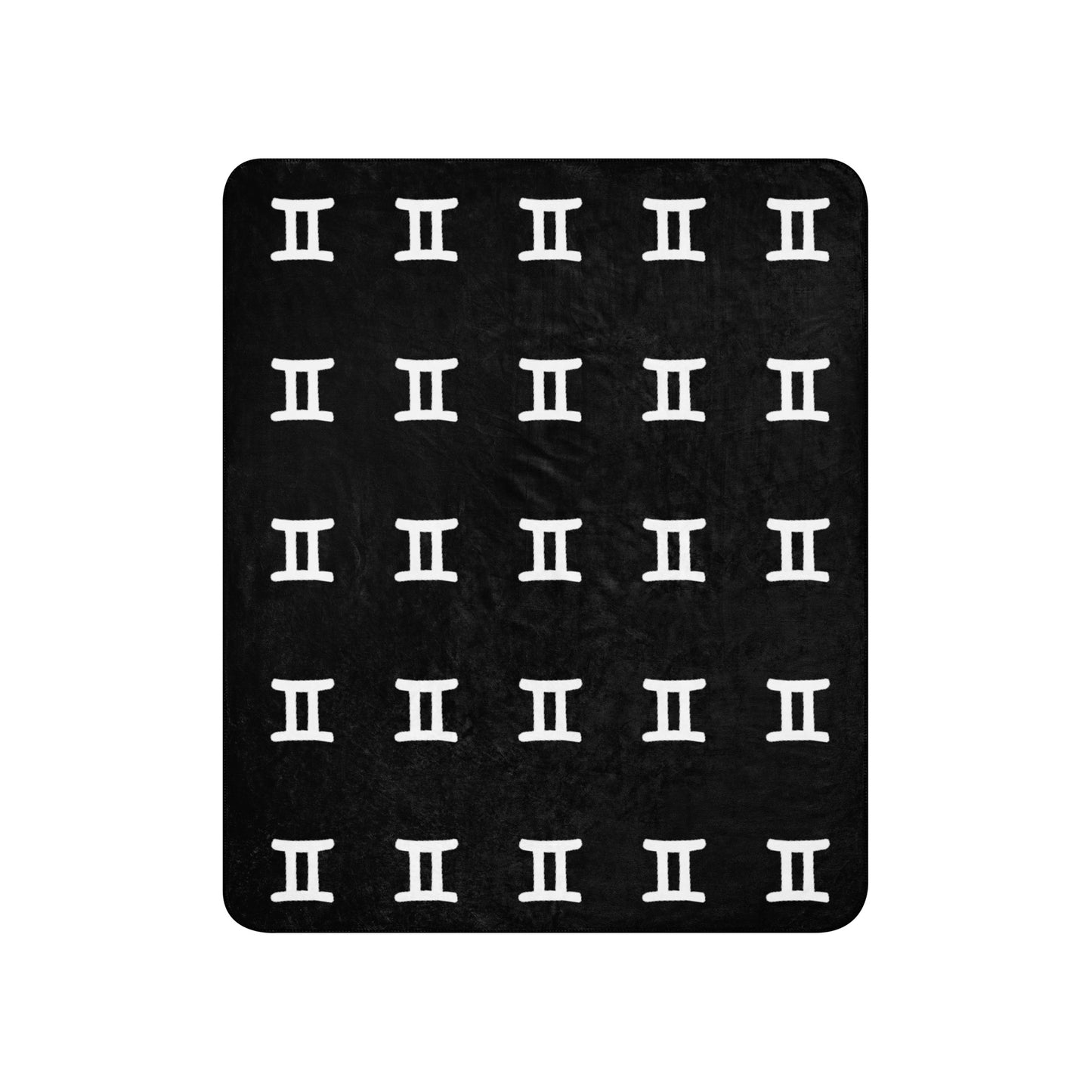 Gemini Sherpa blanket Black
