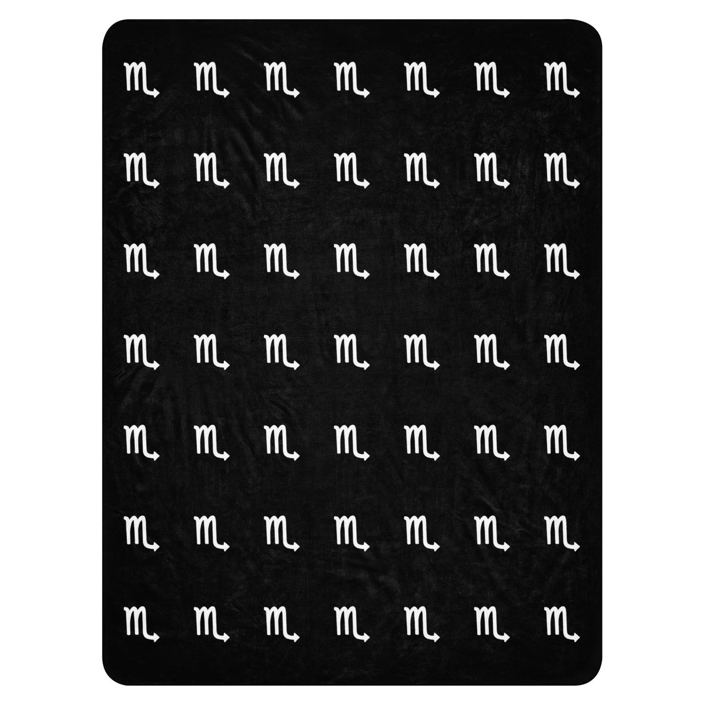 Scorpio Sherpa Blanket Black