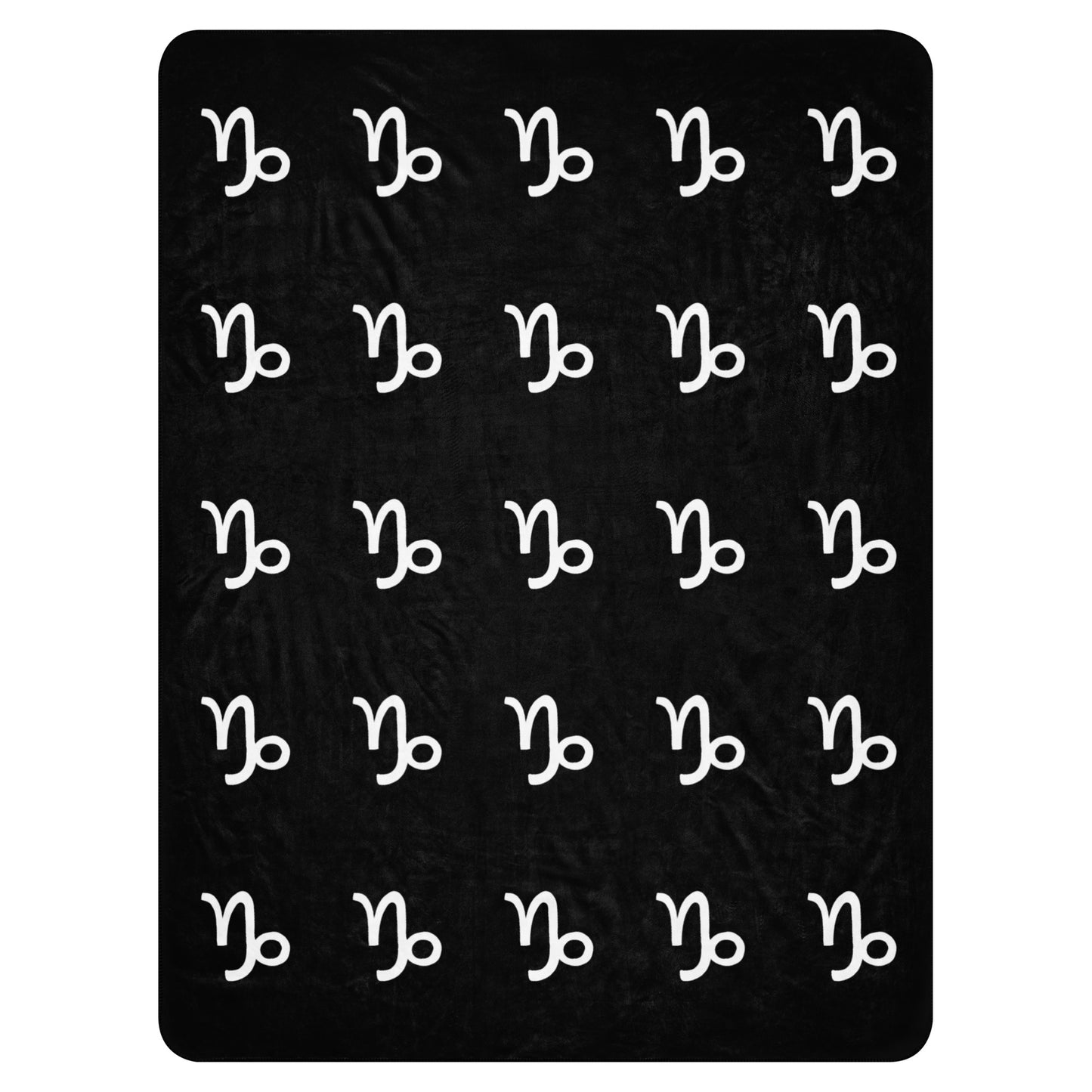 Capricorn Sherpa blanket Black