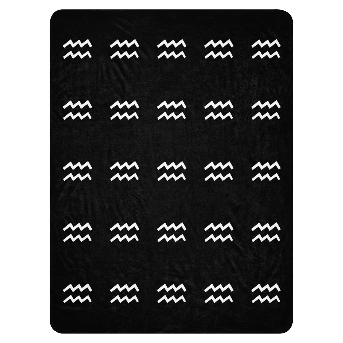 Aquarius Sherpa blanket Black