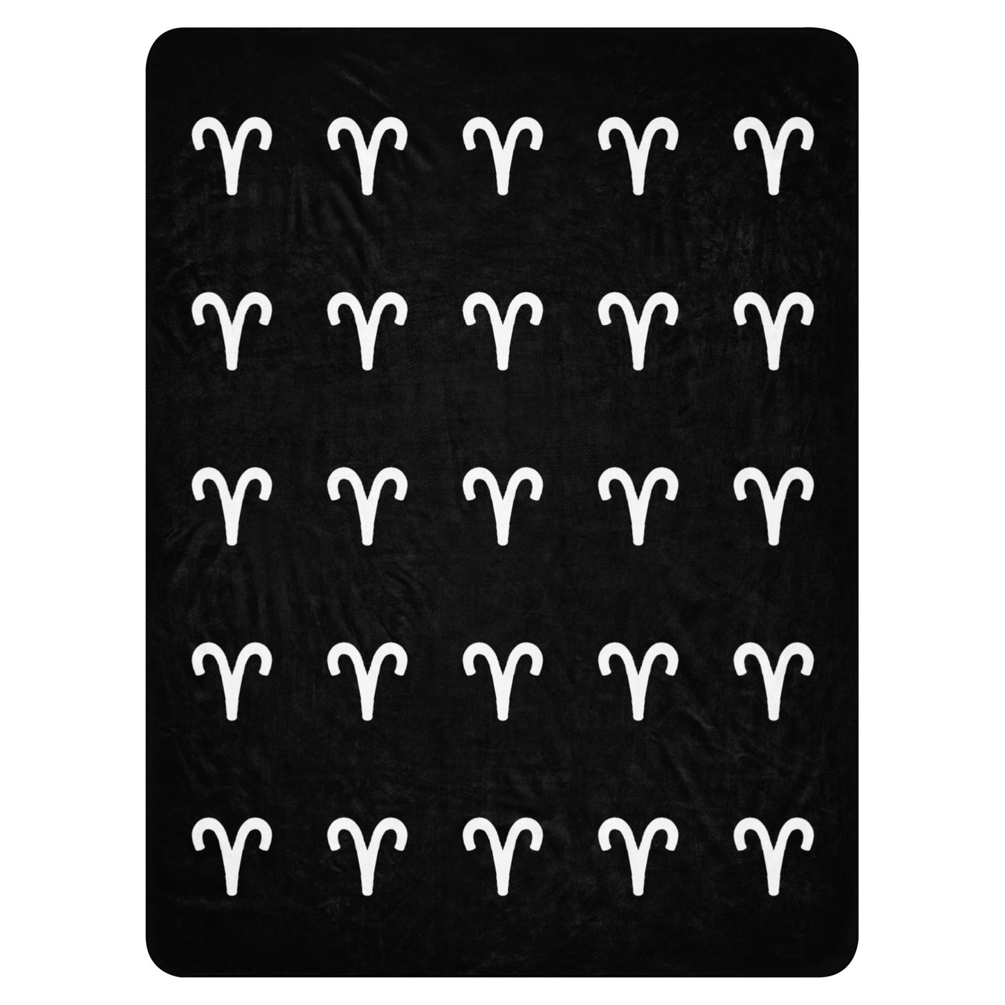 Aries Sherpa blanket Black