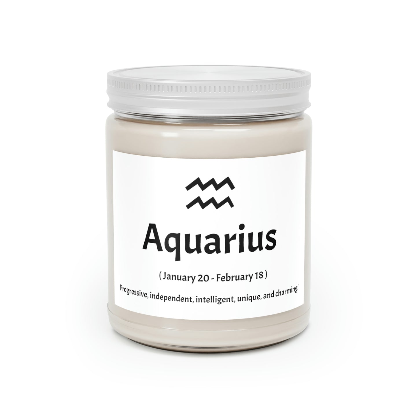 Aquarius Scented Candle