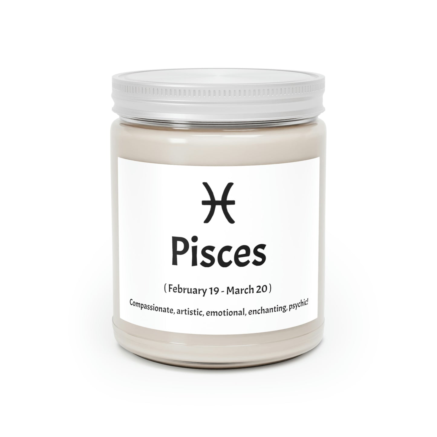 Pisces Scented Candle