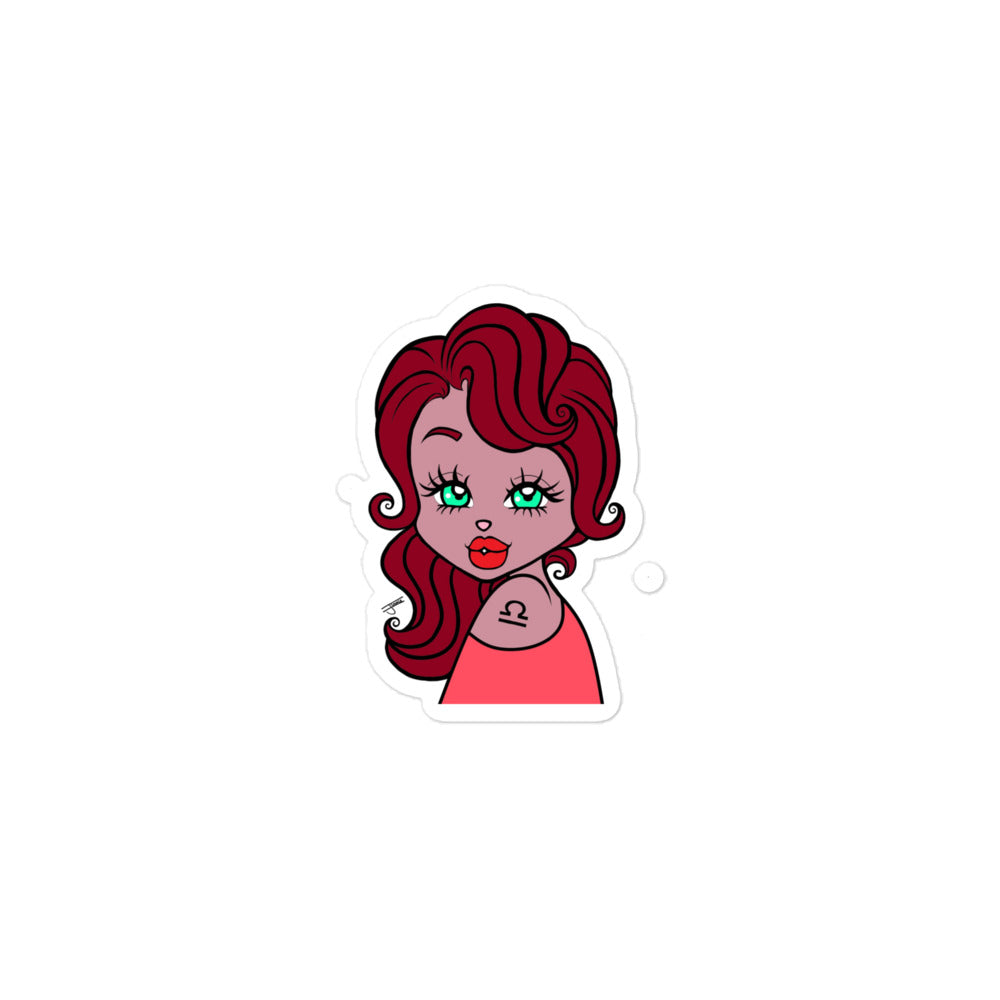 Miss Libra Sticker