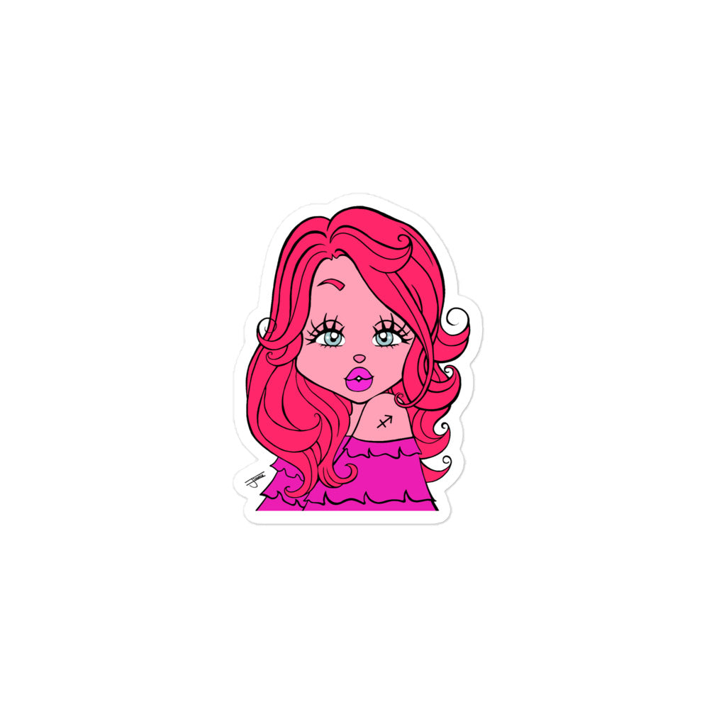 Miss Sagittarius Sticker