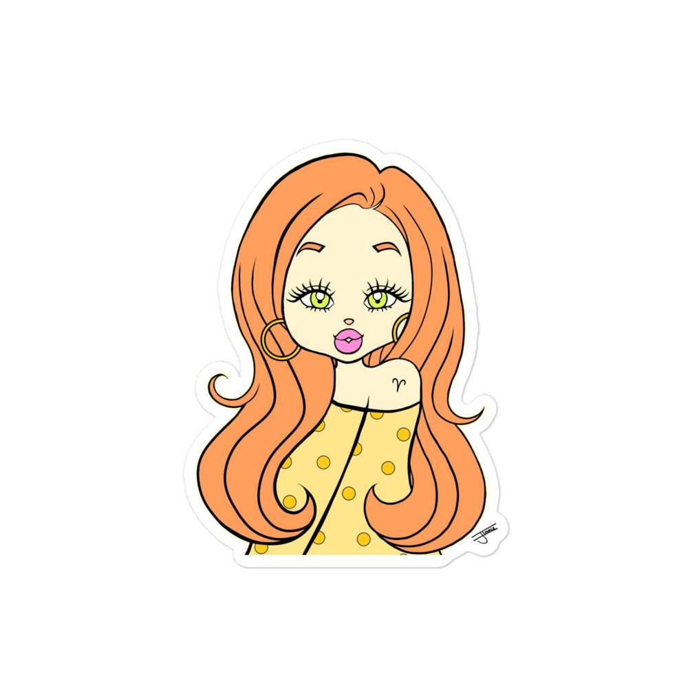 Miss Aries Sticker