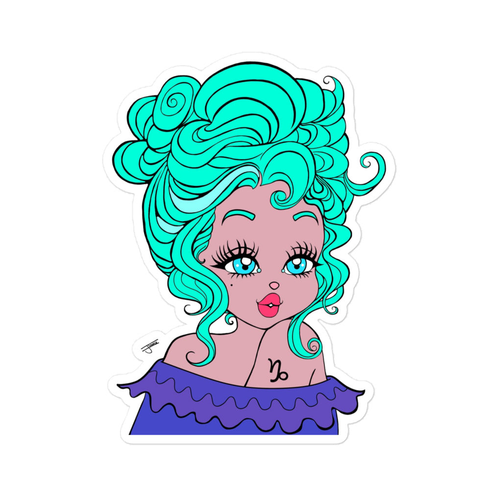 Miss Capricorn Sticker