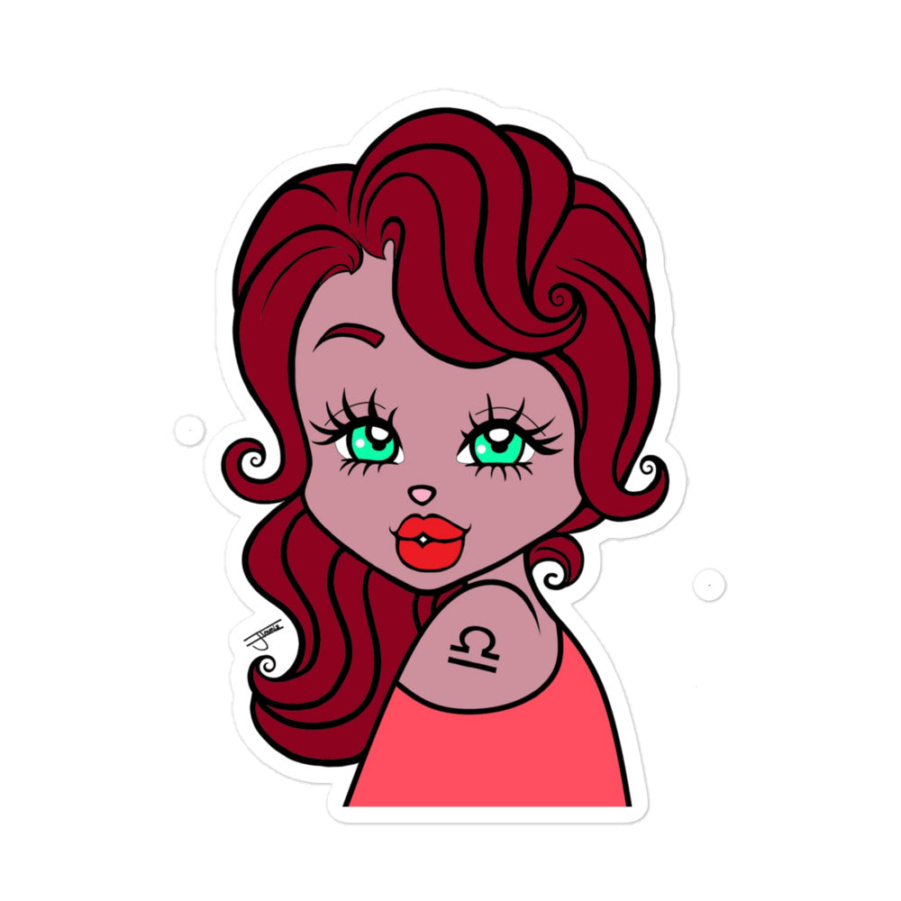 Miss Libra Sticker