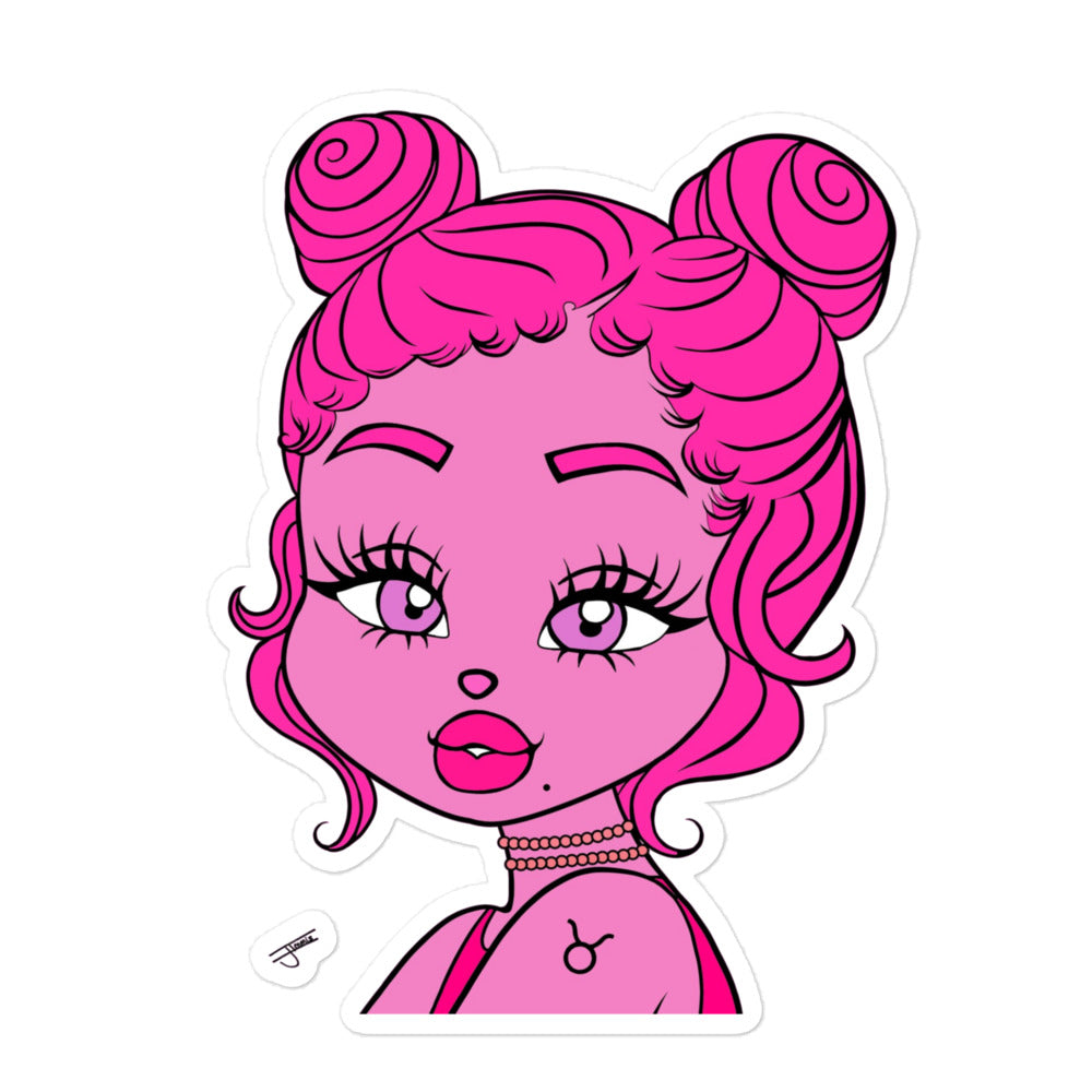 Miss Taurus Sticker