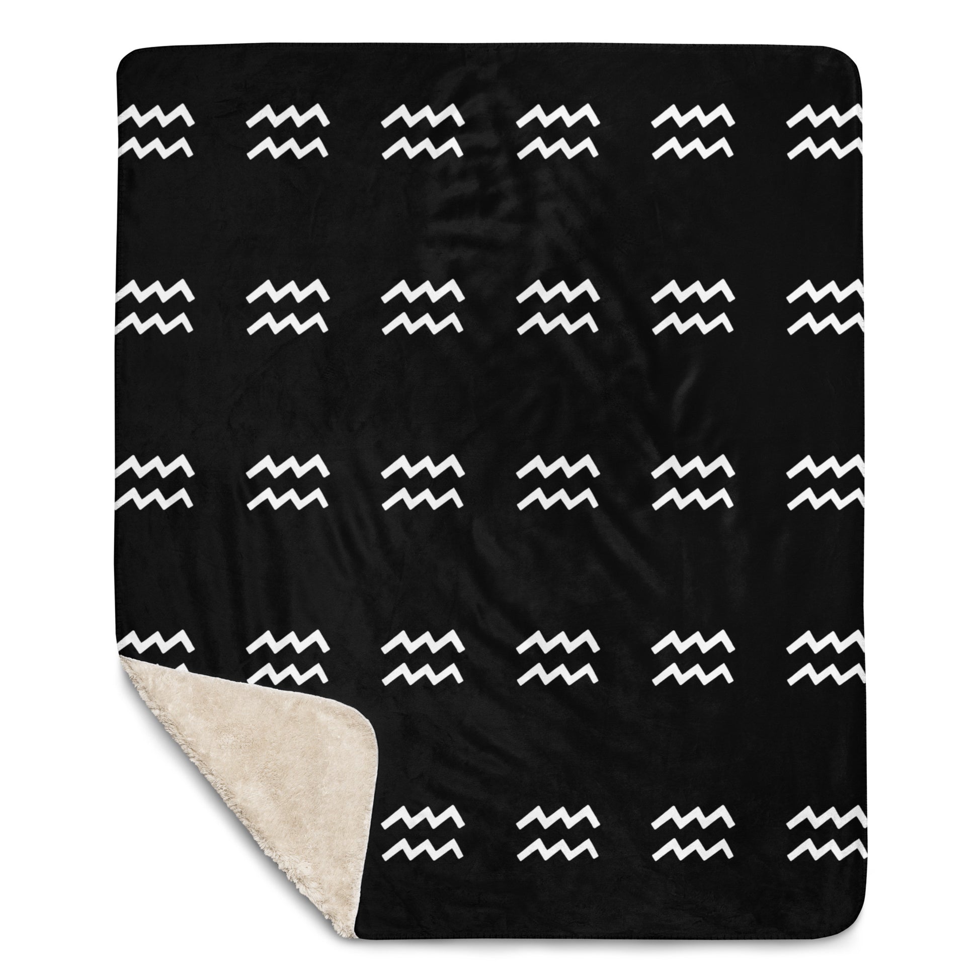 Aquarius Sherpa blanket by Shopimmis.com