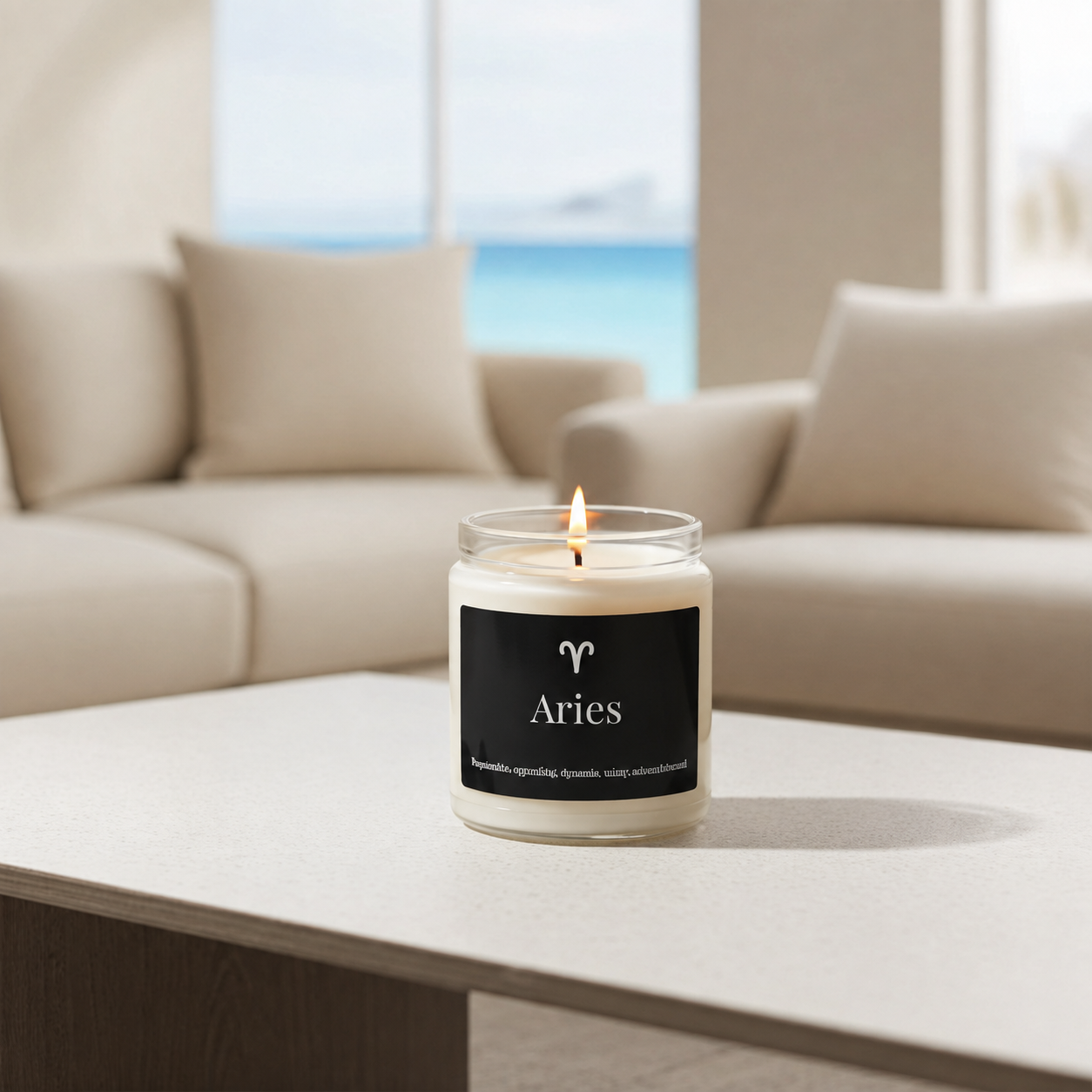 Aries Scented Soy Candle