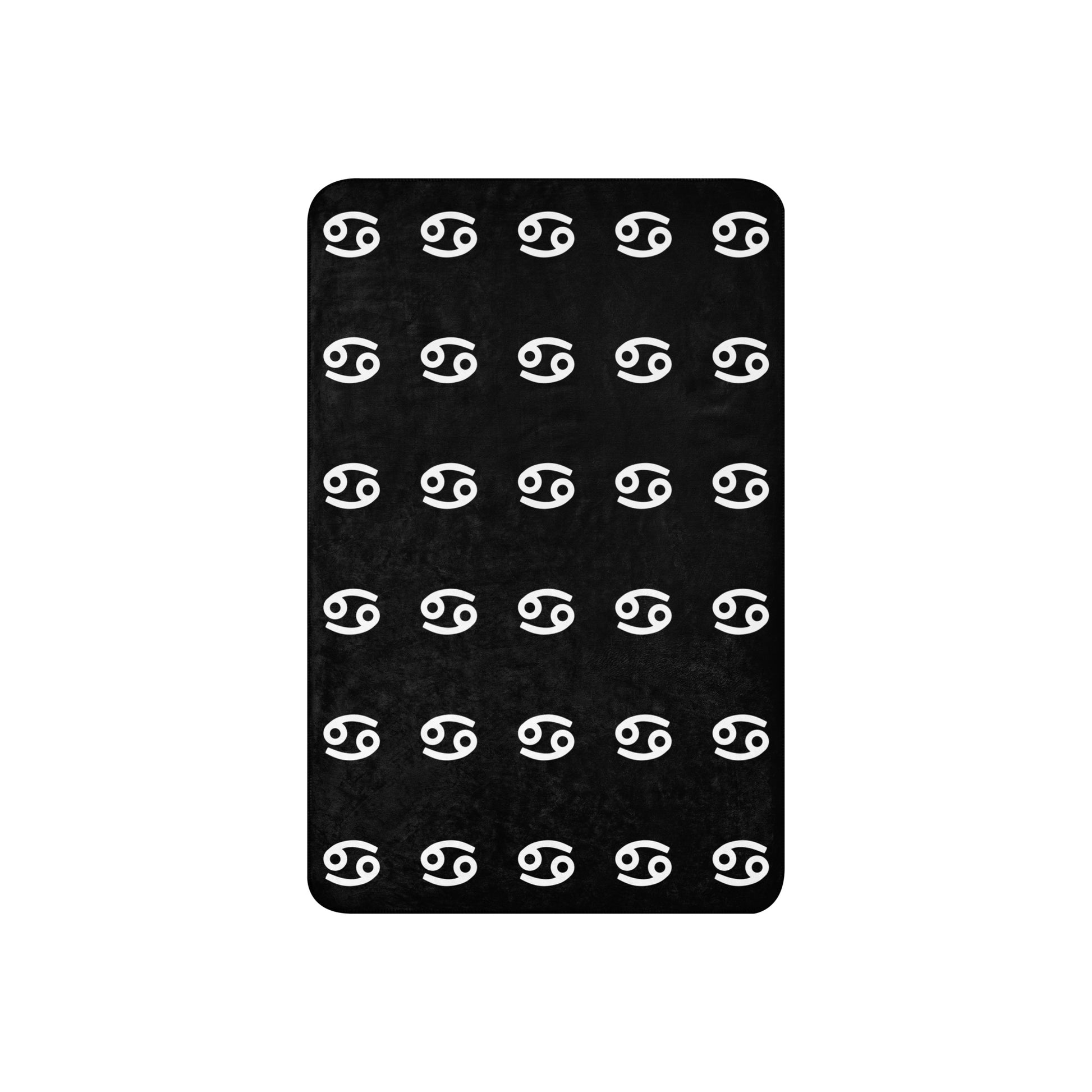 Cancerian Sherpa Blanket-37x57-by Shopimmis.com FRONT