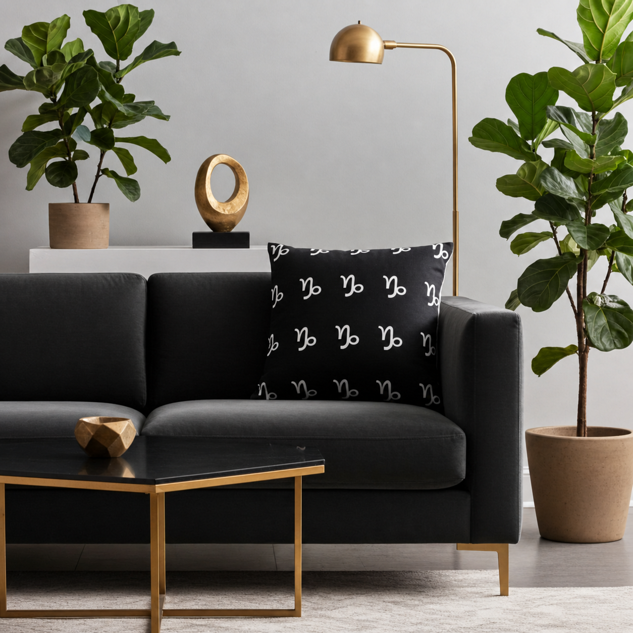Capricorn_Black_Pillow_by_Shopimmis.com