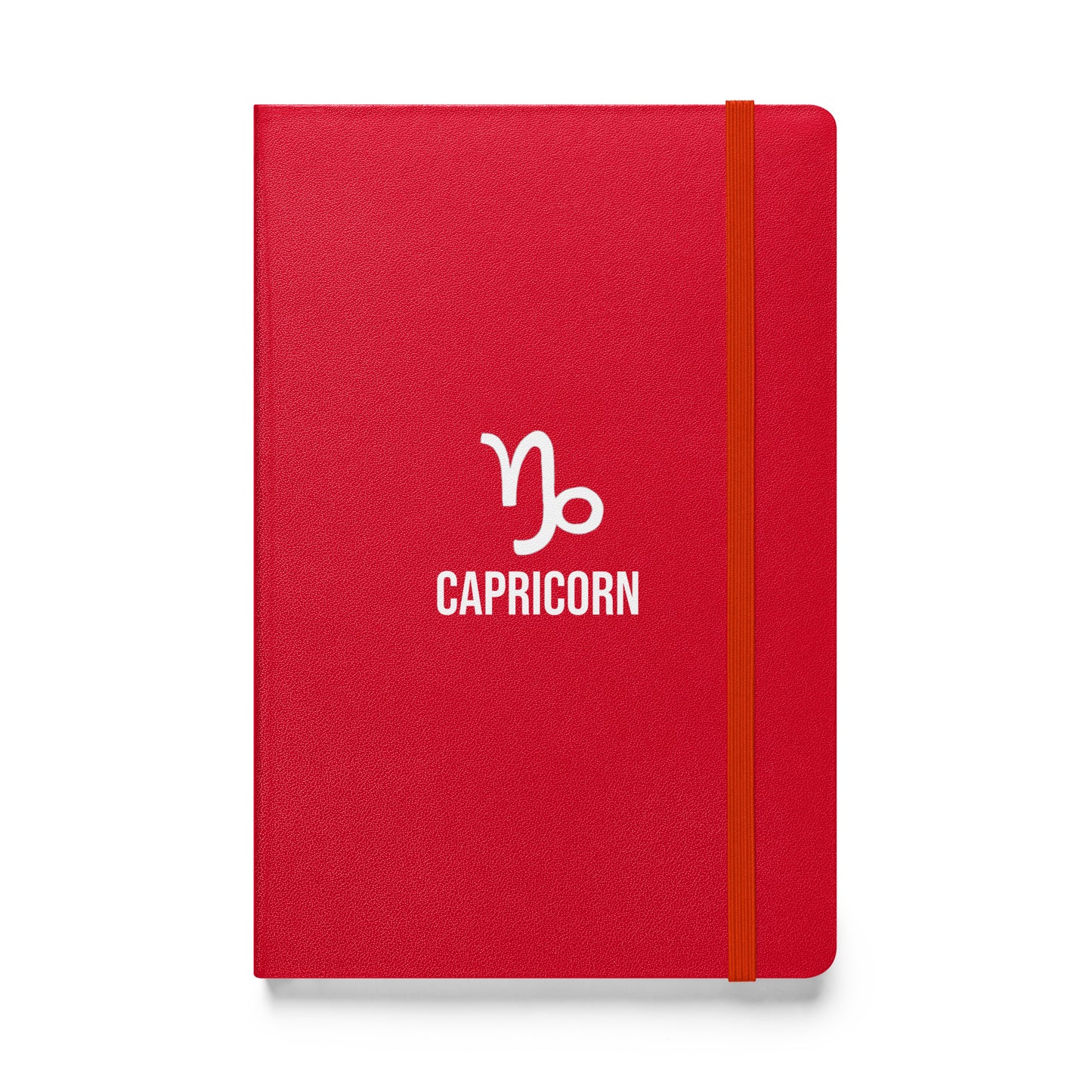 Capricorn Hardcover notebook by Shopimmis.com RED