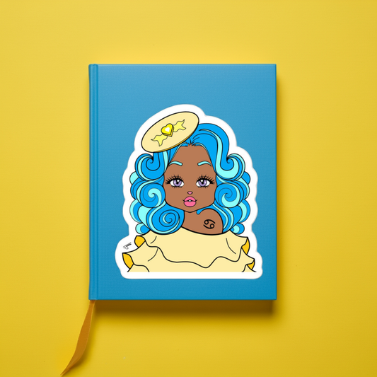 Miss Cancerian Sticker