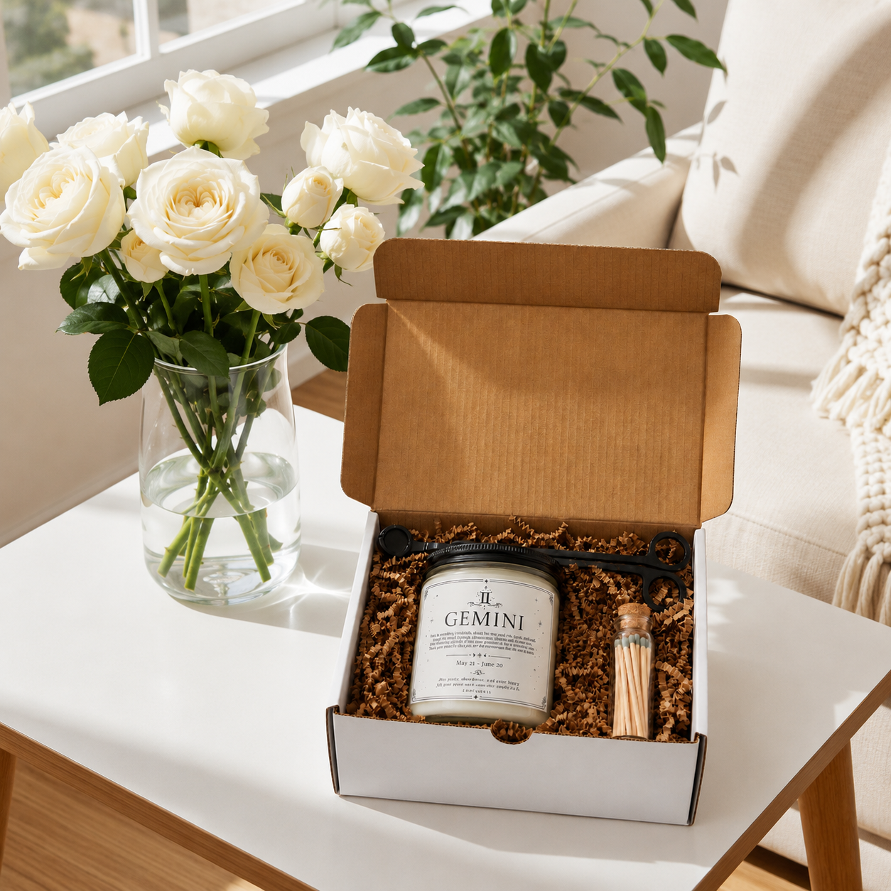 Gemini Luxury Candle Gift Set