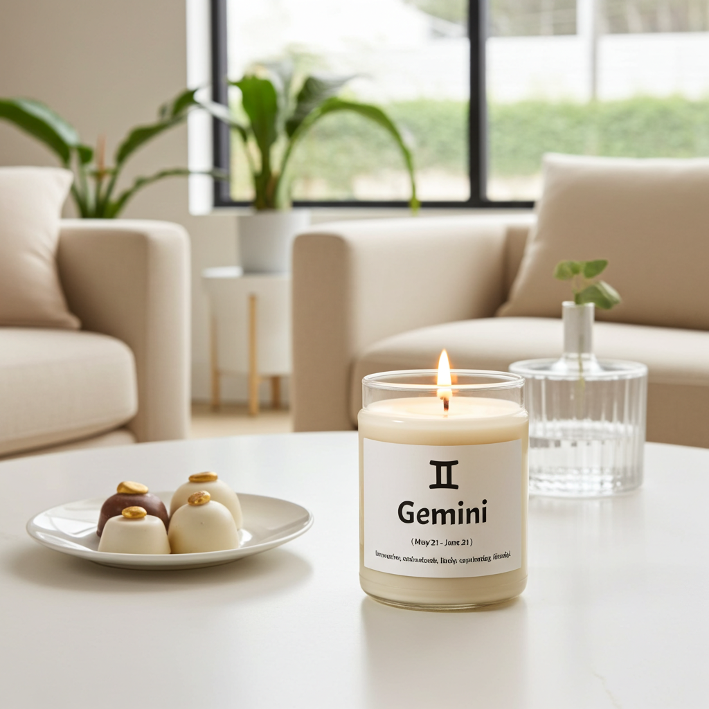 Gemini Scented Candle by Shopimmis.com