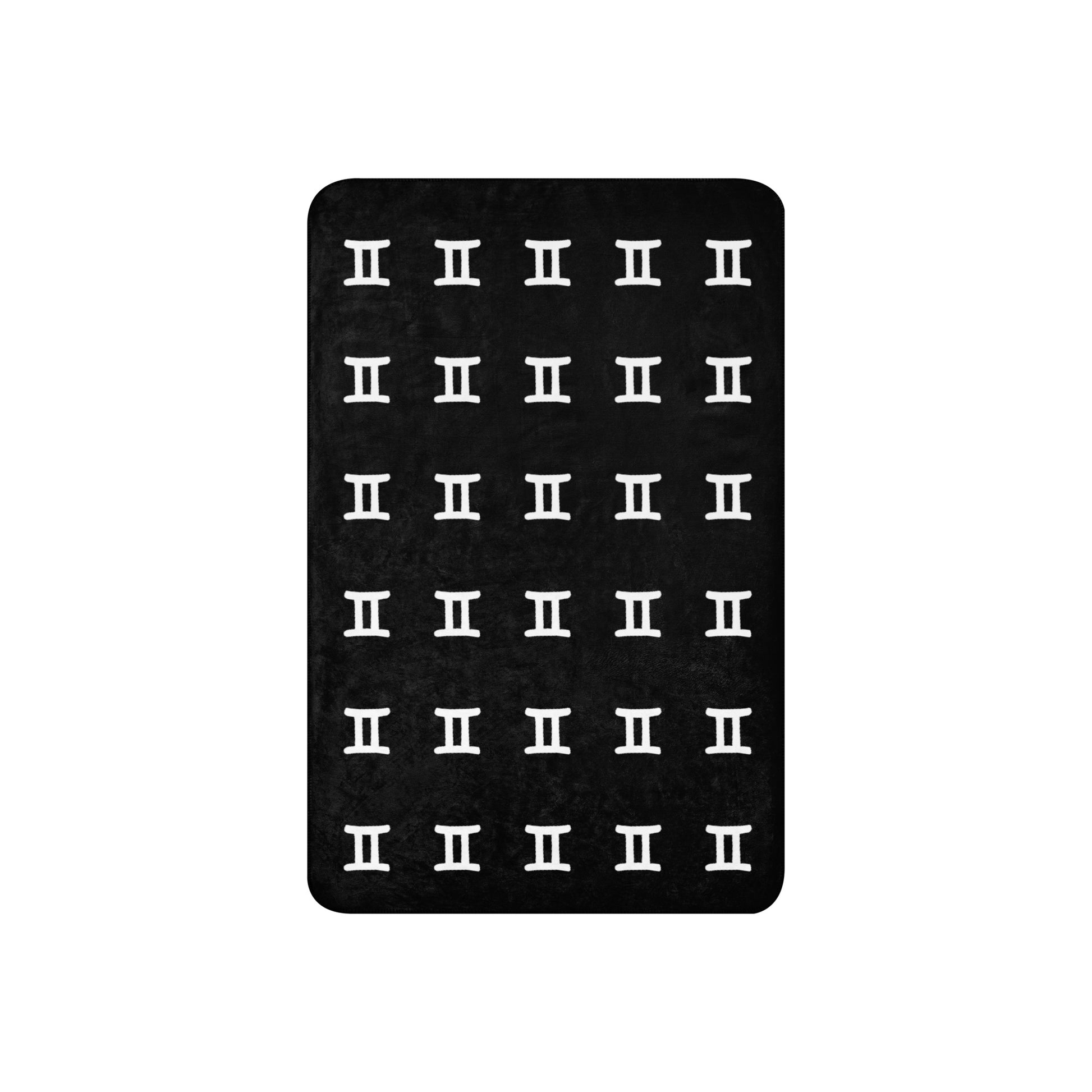 Gemini Sherpa Blanket-37x57-by Shopimmis.com FRONT