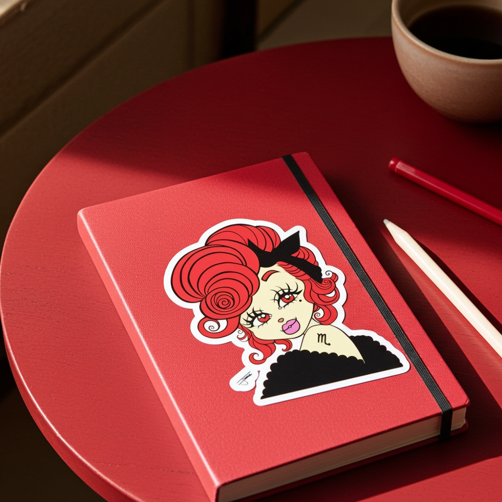 Miss Scorpio Sticker