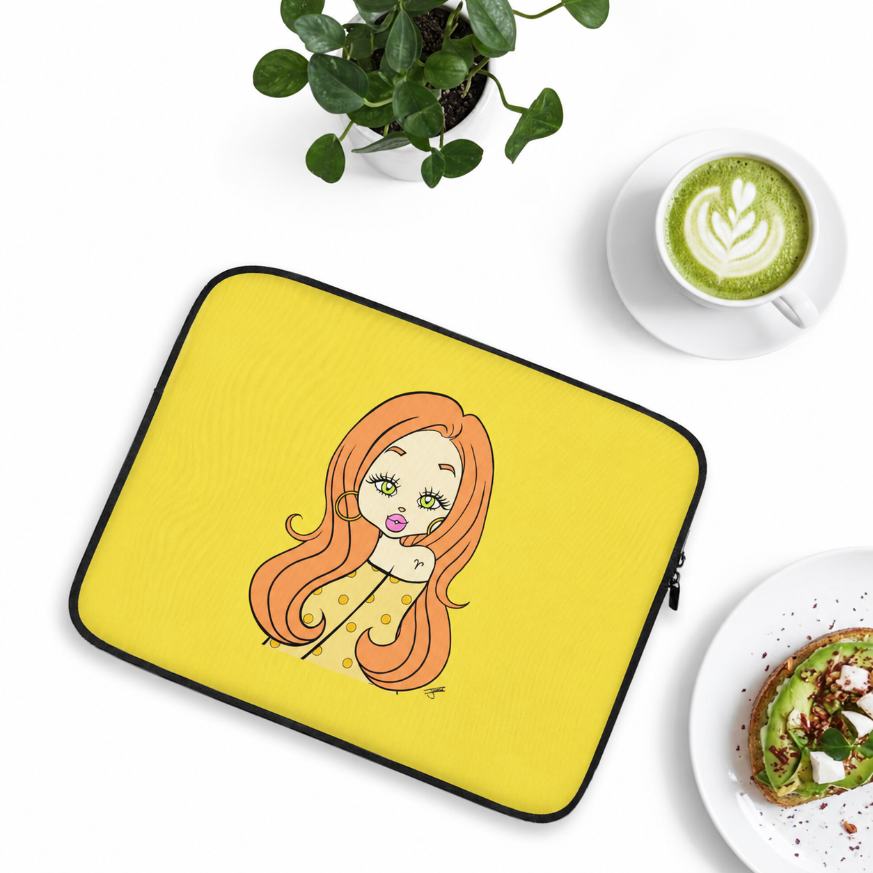 Miss Aries Laptop Sleeve