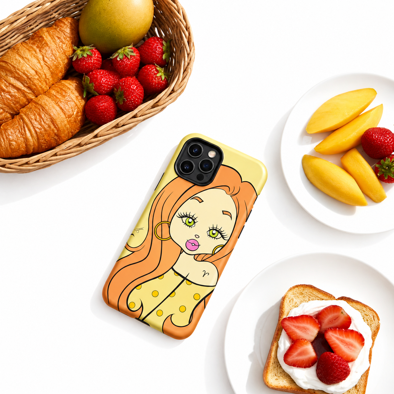 Miss Aries iPhone case