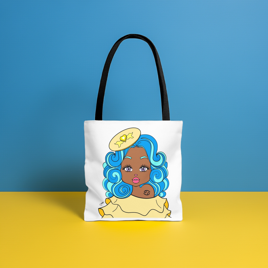 Miss Cancerian Tote Bag