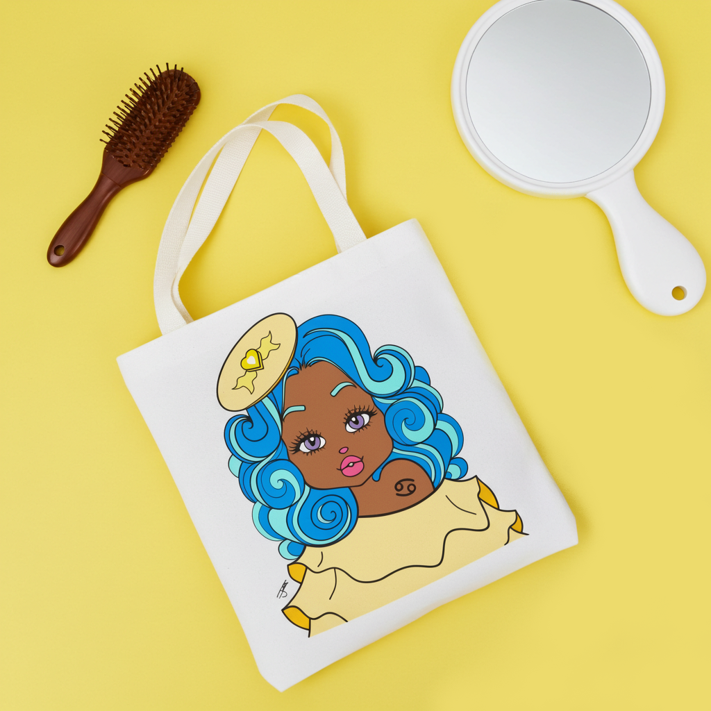 Miss Cancerian Tote Bag