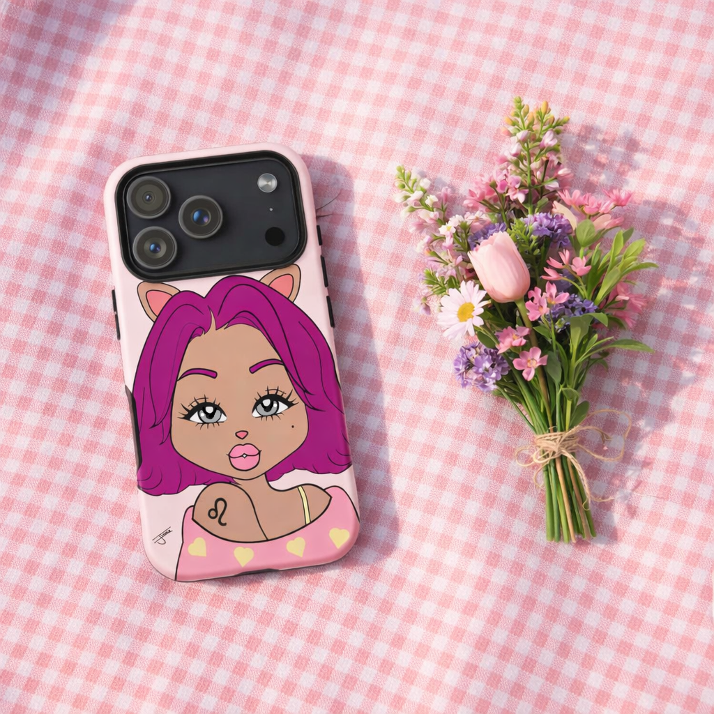 Miss Leo iPhone case