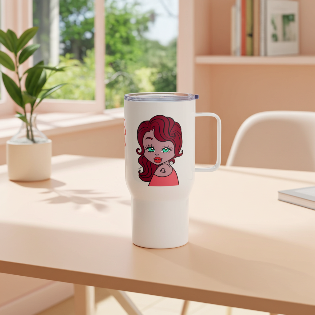 Miss Libra Travel mug