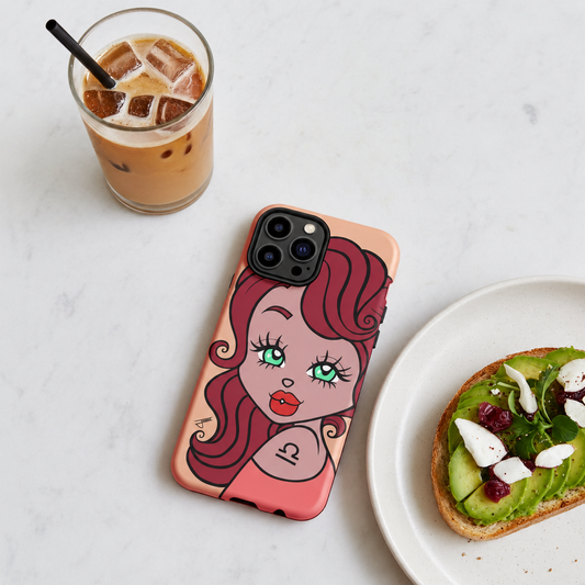 Miss Libra iPhone case