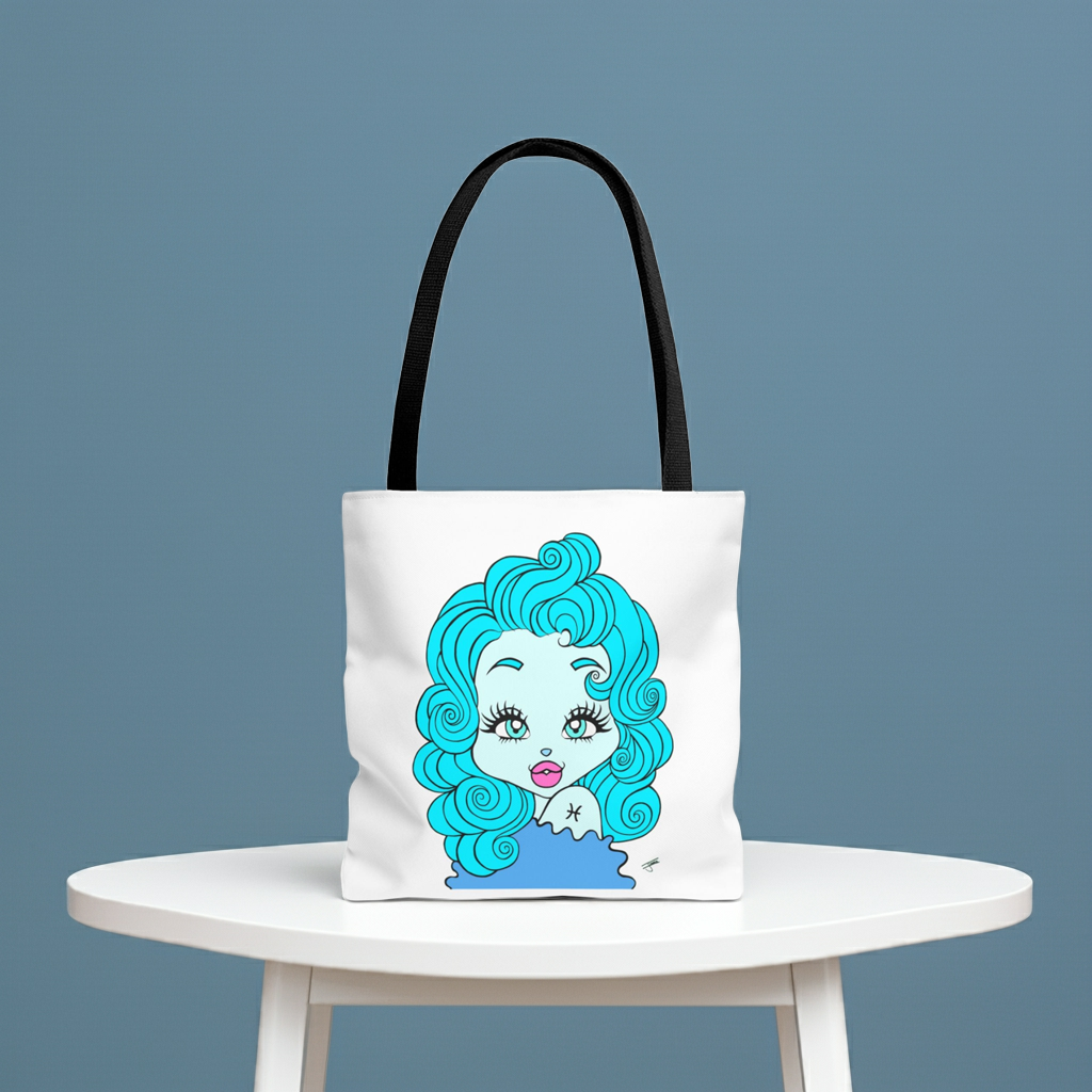 Miss Pisces Tote Bag