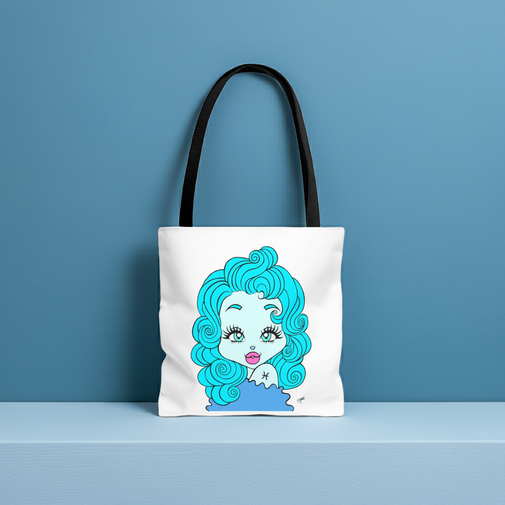 Miss Pisces Tote Bag