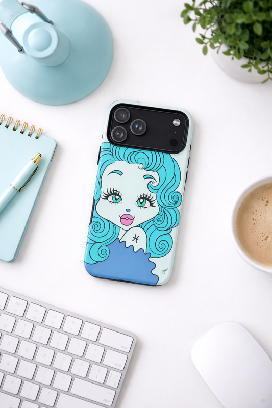 Miss Pisces iPhone case