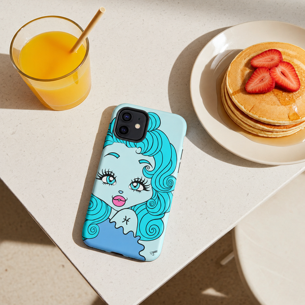 Miss Pisces iPhone case