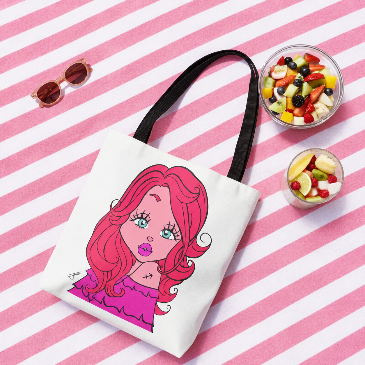 Miss Sagittarius Tote Bag