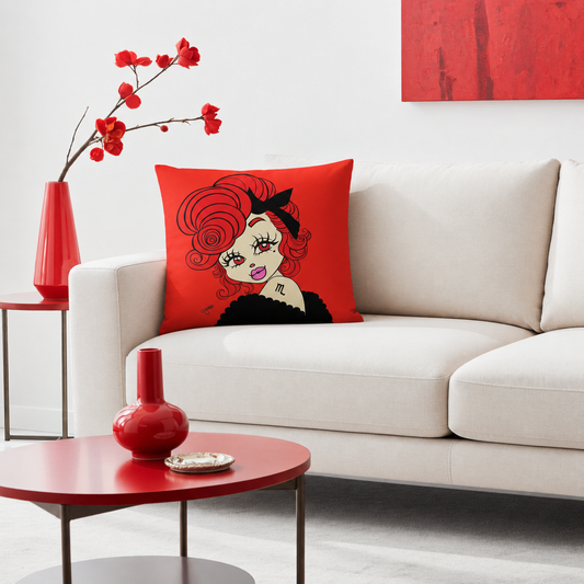 Miss Scorpio Pillow