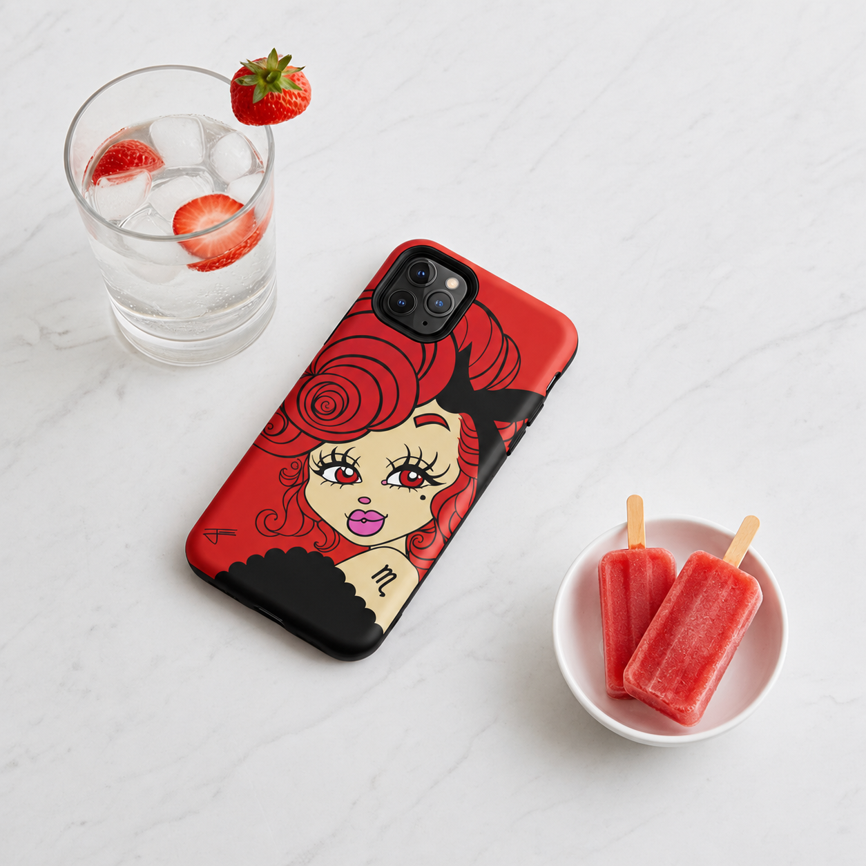 Miss Scorpio iPhone case